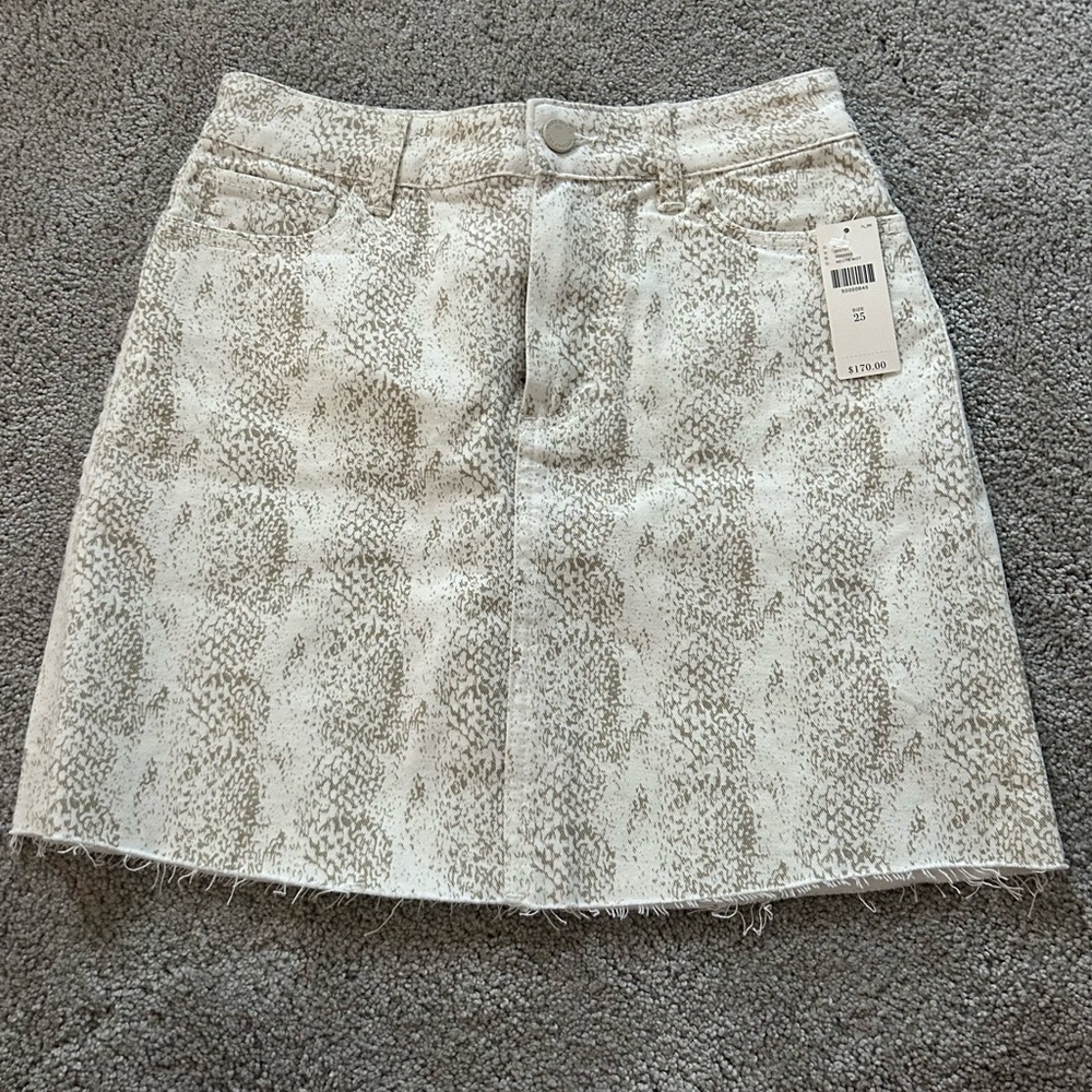 Brand New Anthropology Stylish Cream Skirt